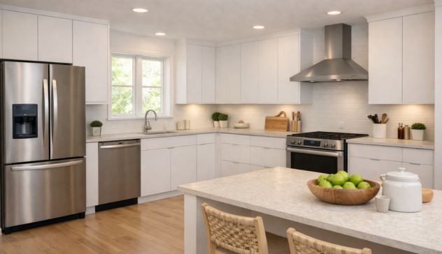 Simple visual diagram labeling the three key zones and showing the triangle connection.