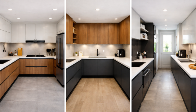 Storage Capacity Comparison Across Kitchen Layouts Storage Capacity Comparison Across Kitchen Layouts